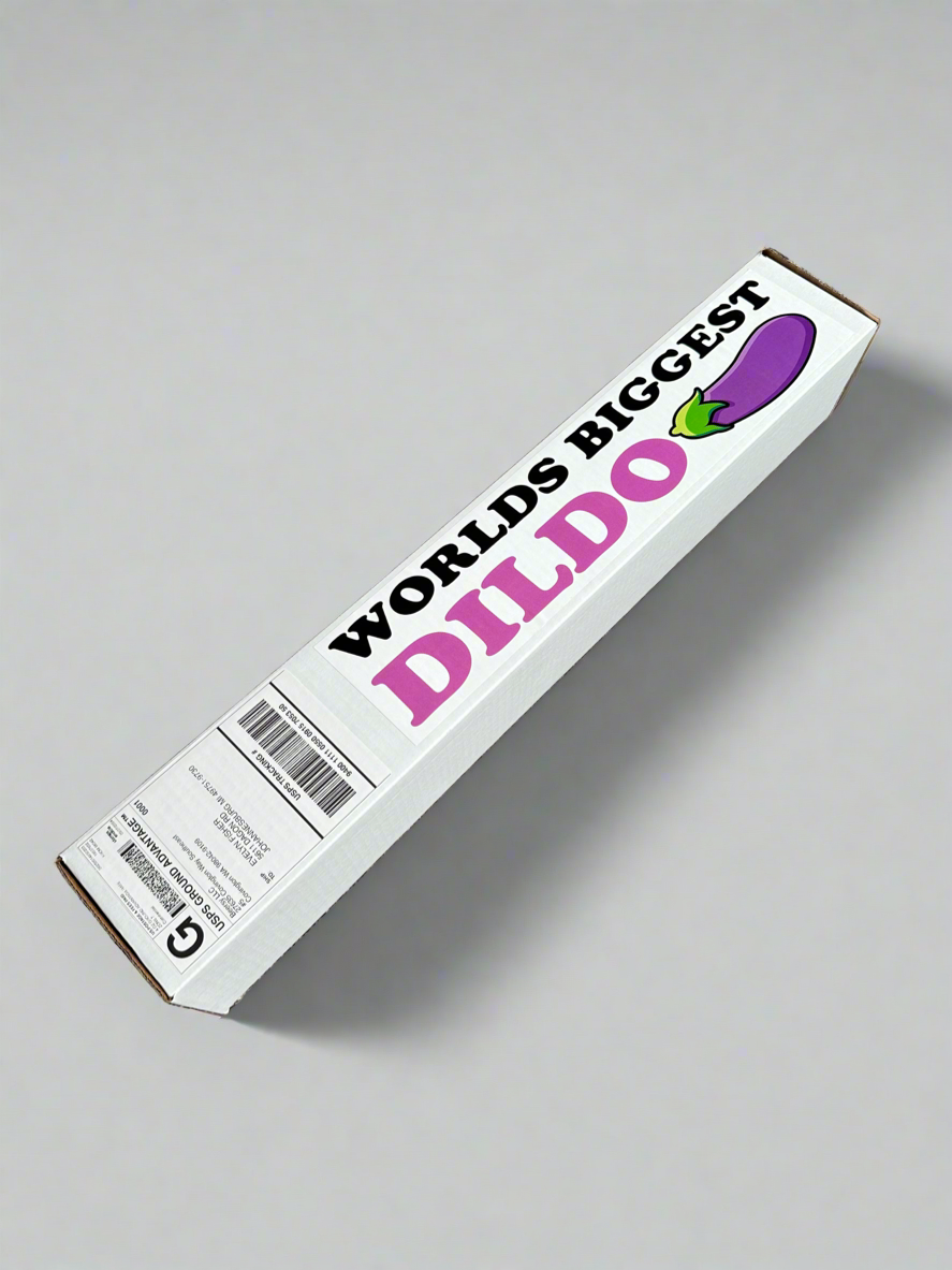 Worlds Biggest Dildo Mail Prank Package Box Tube Beersy LLC Worlds Biggest Dildo Mail Prank Package Box Tube Beersy LLC
