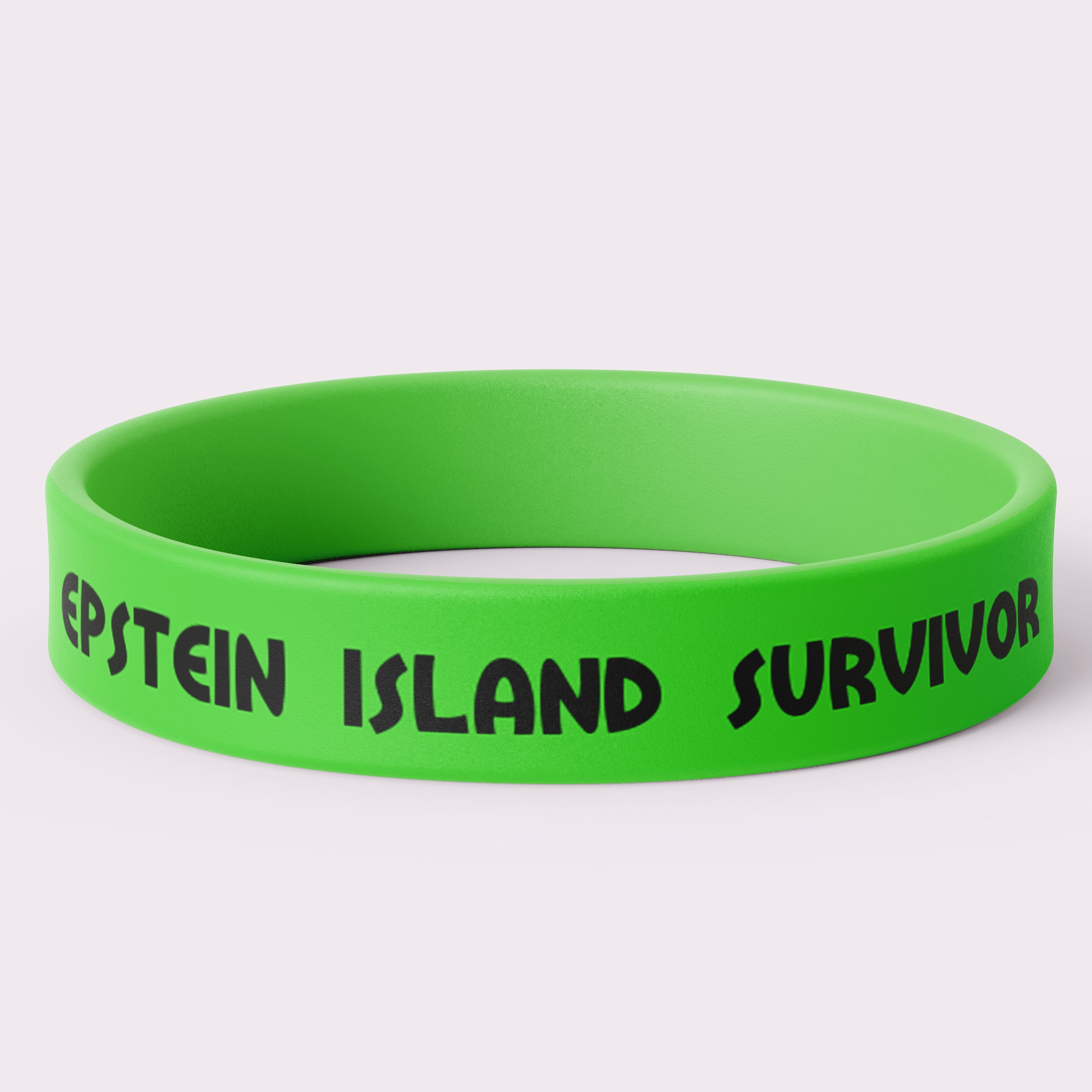 Epstein Island Survivor Wristband