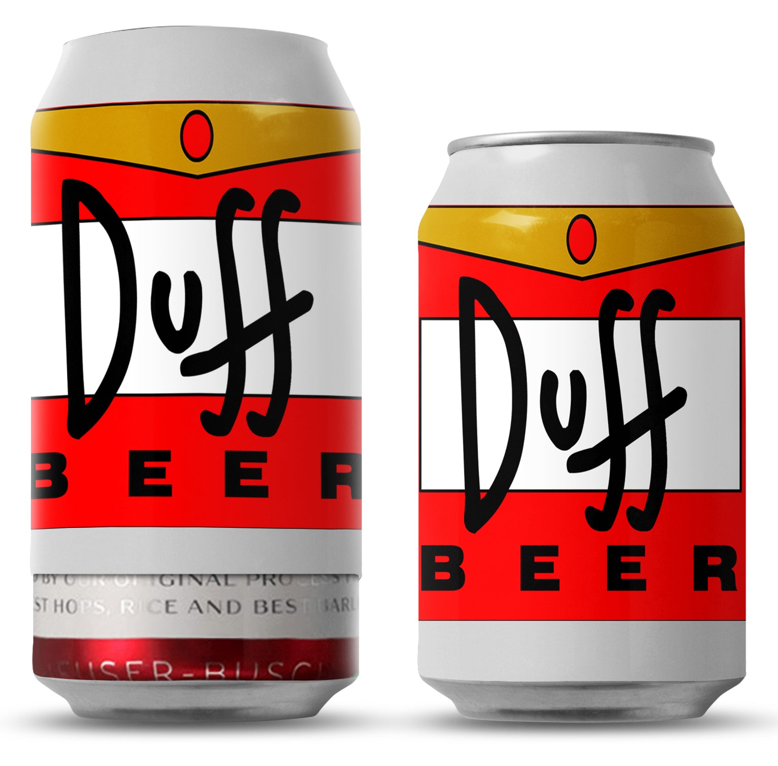 Duff Beersy Silicone Sleeve Hide-a-Beer Can Cooler