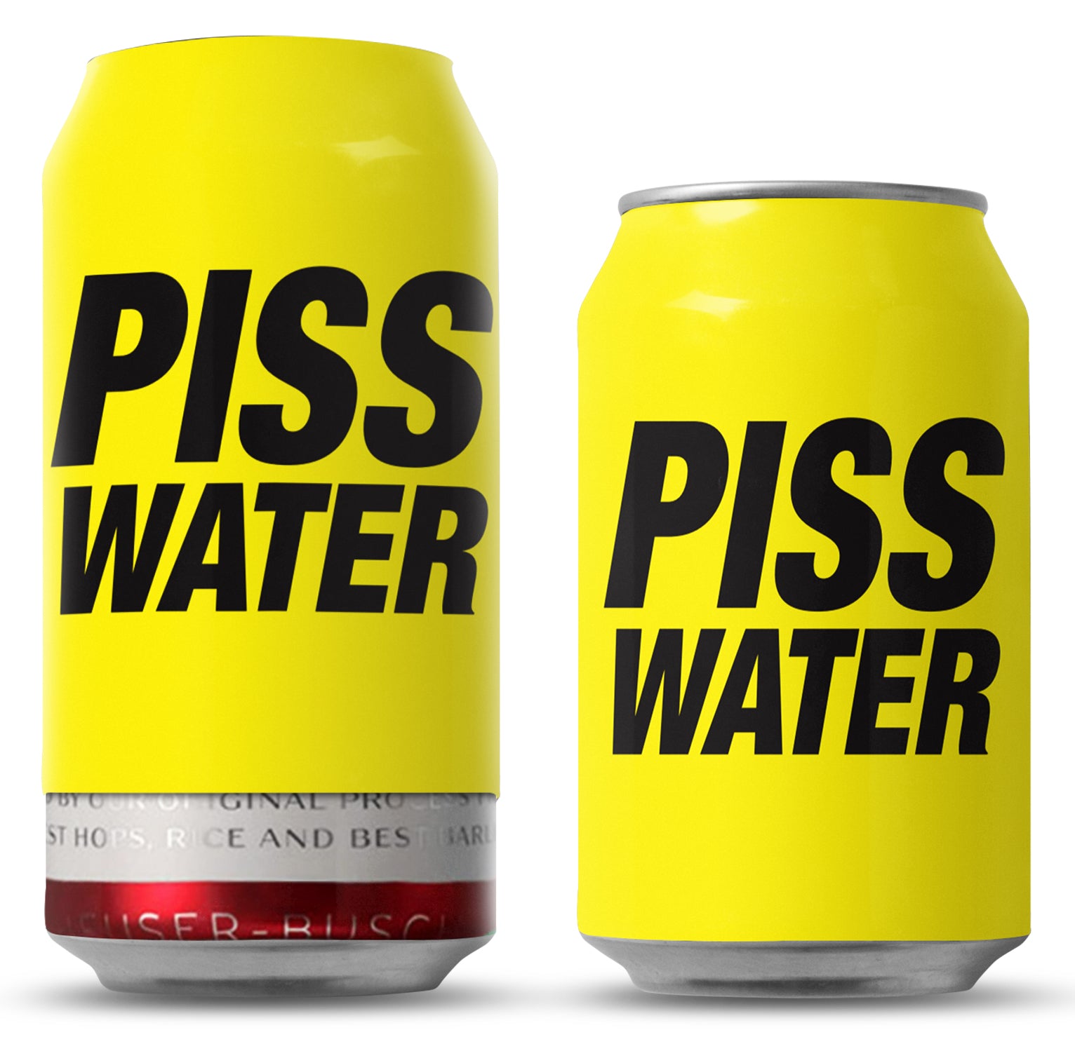 Piss Water Beersy Silicone Sleeve Hide-a-Beer Can Cooler