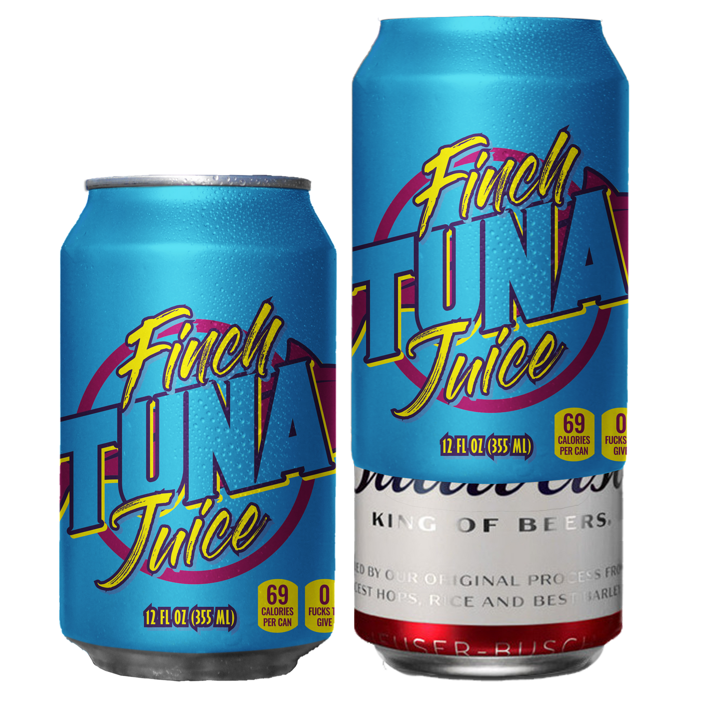 Finch Tuna Beersy Silicone Sleeve Hide-a-Beer Can Cooler