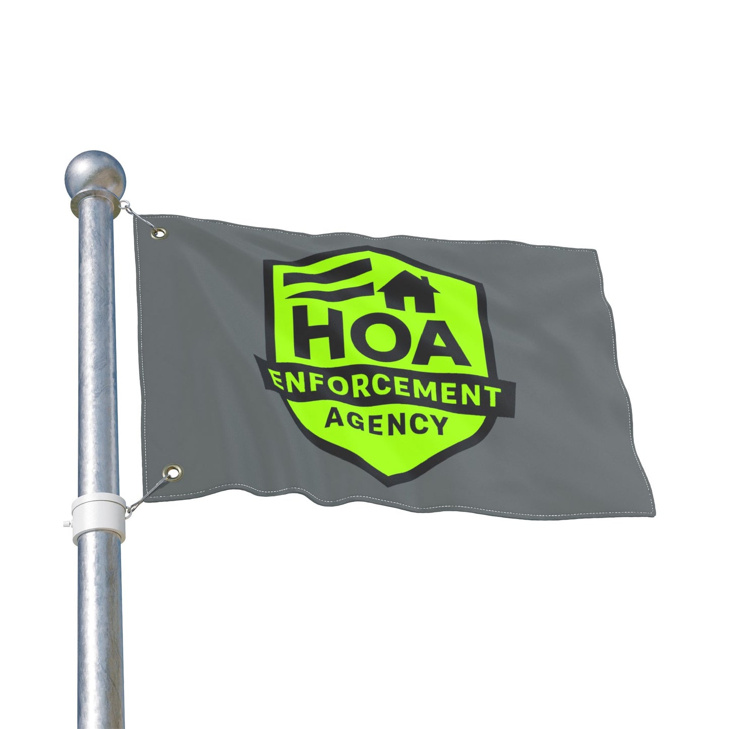 HOA Enforcement Agency Double Sided Flag