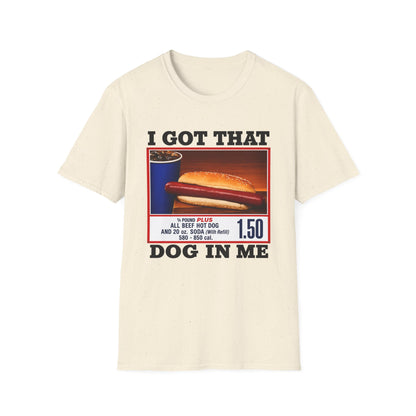 T-Shirt — 'I Got That Kirkland Hot Dog' Vintage Grocery Graphic Tee