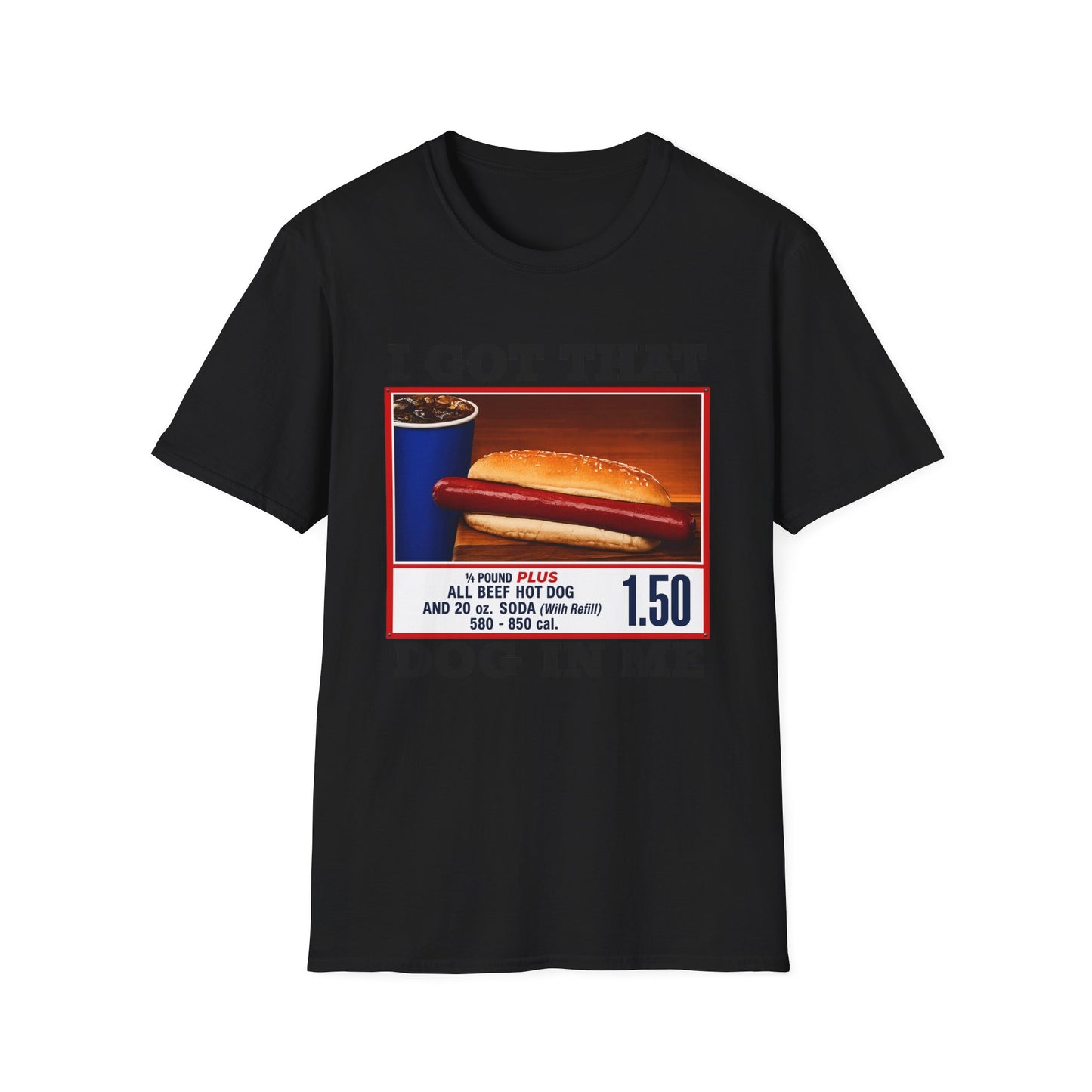 T-Shirt — 'I Got That Kirkland Hot Dog' Vintage Grocery Graphic Tee