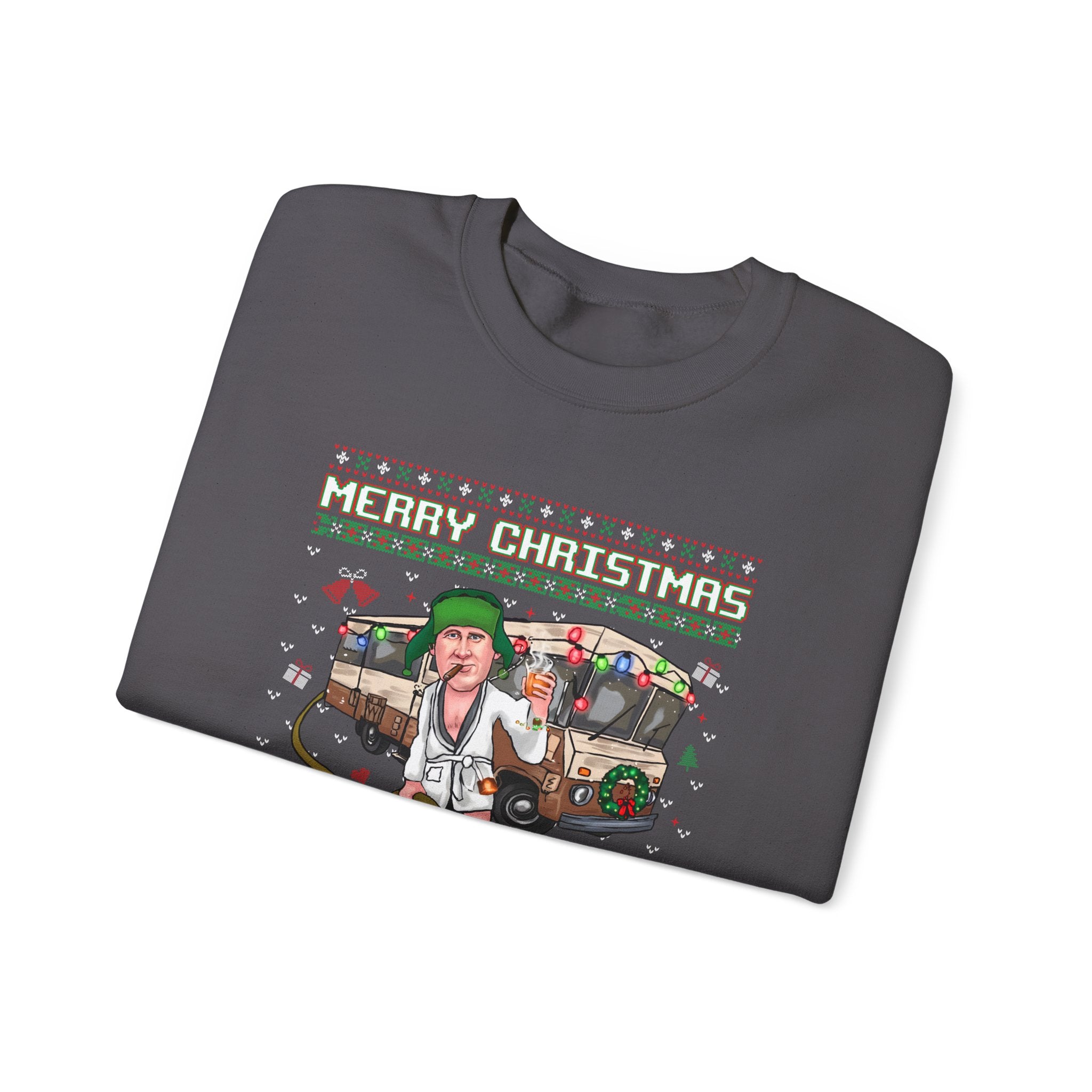 Merry Christmas Shitters Full Crewneck Sweatshirt