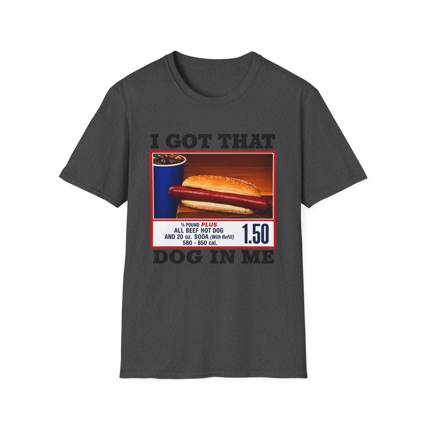 T-Shirt — 'I Got That Kirkland Hot Dog' Vintage Grocery Graphic Tee