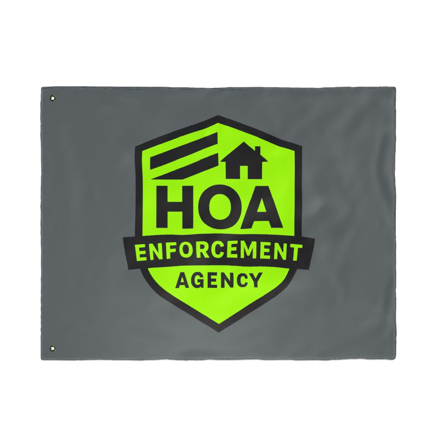 HOA Enforcement Agency Double Sided Flag