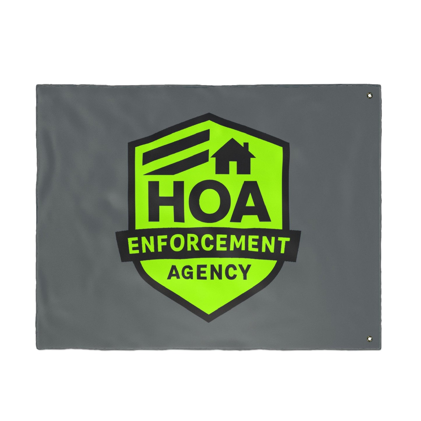 HOA Enforcement Agency Double Sided Flag
