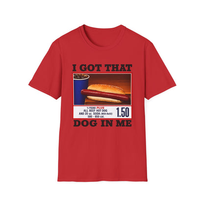 T-Shirt — 'I Got That Kirkland Hot Dog' Vintage Grocery Graphic Tee