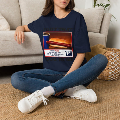 T-Shirt — 'I Got That Kirkland Hot Dog' Vintage Grocery Graphic Tee