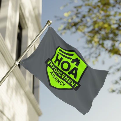 HOA Enforcement Agency Double Sided Flag