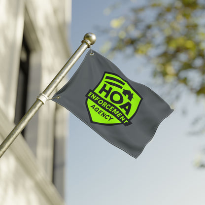HOA Enforcement Agency Double Sided Flag