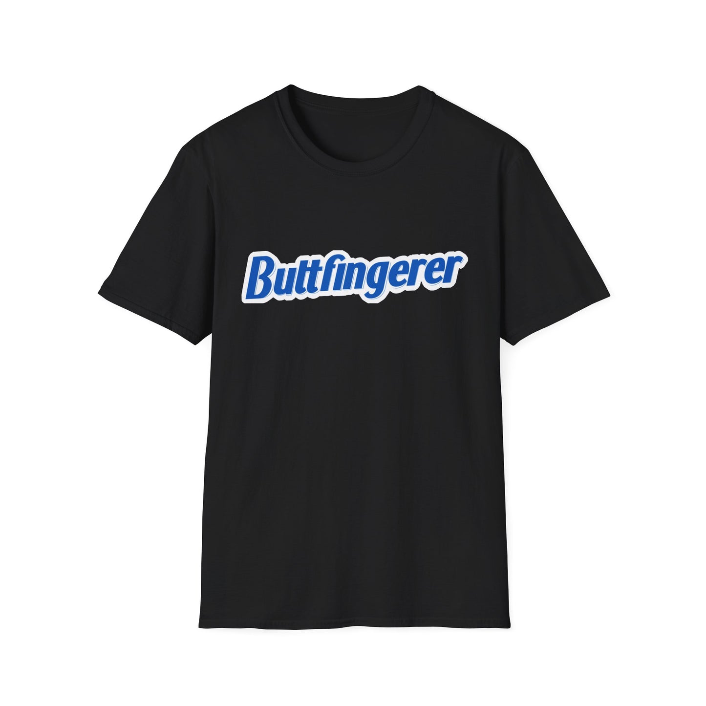 Buttfingerer T-Shirt — Funny Retro Script Tee for Sarcastic Humor Gifts