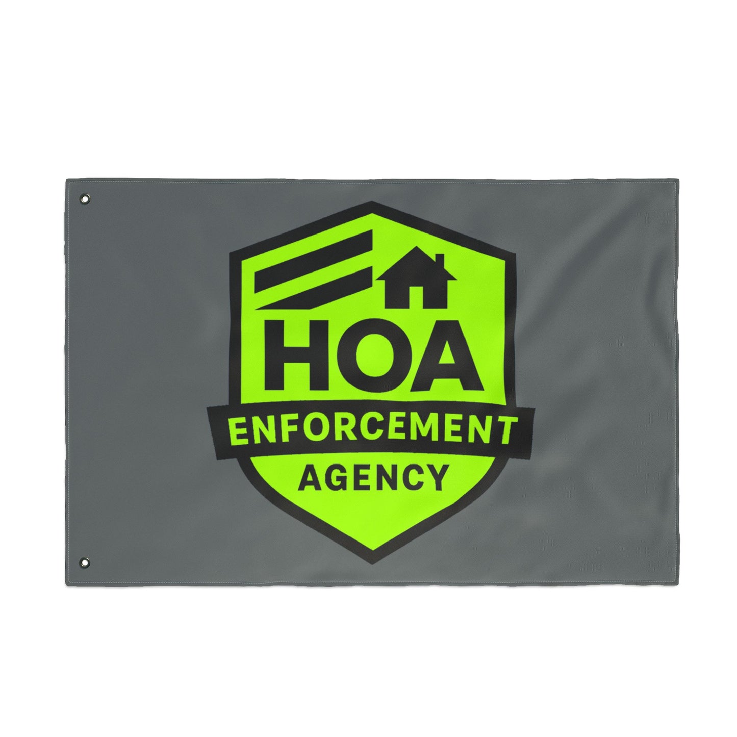 HOA Enforcement Agency Double Sided Flag