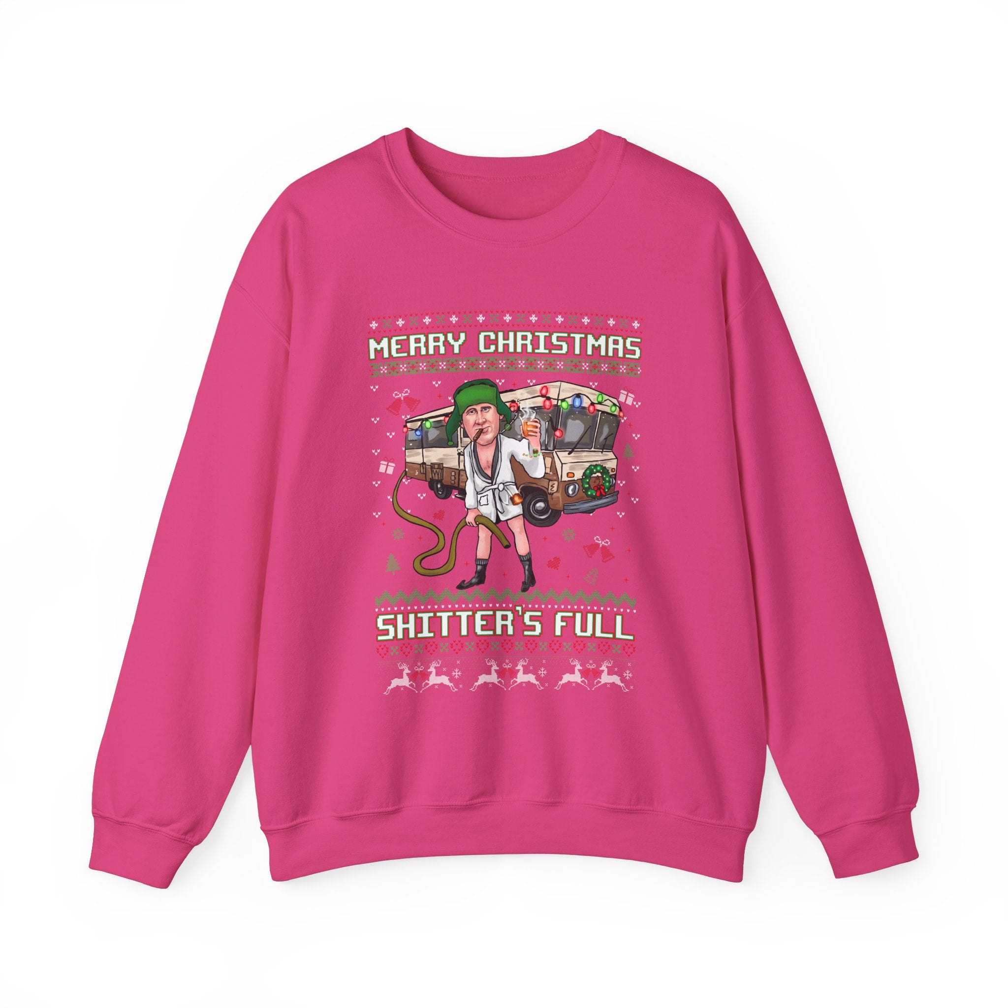 Merry Christmas Shitters Full Crewneck Sweatshirt