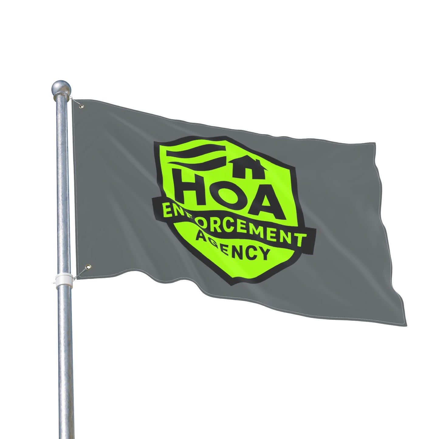 HOA Enforcement Agency Double Sided Flag
