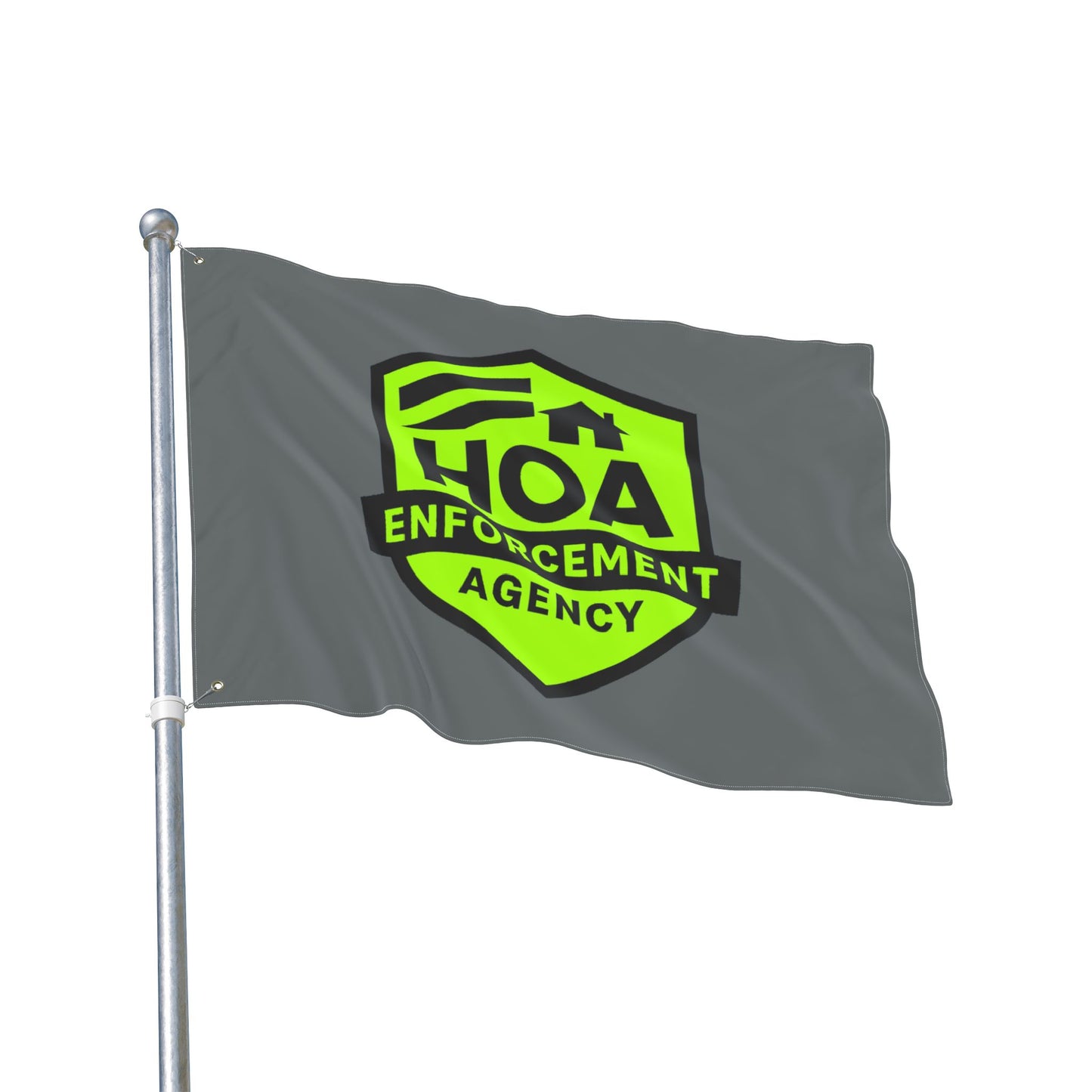 HOA Enforcement Agency Double Sided Flag