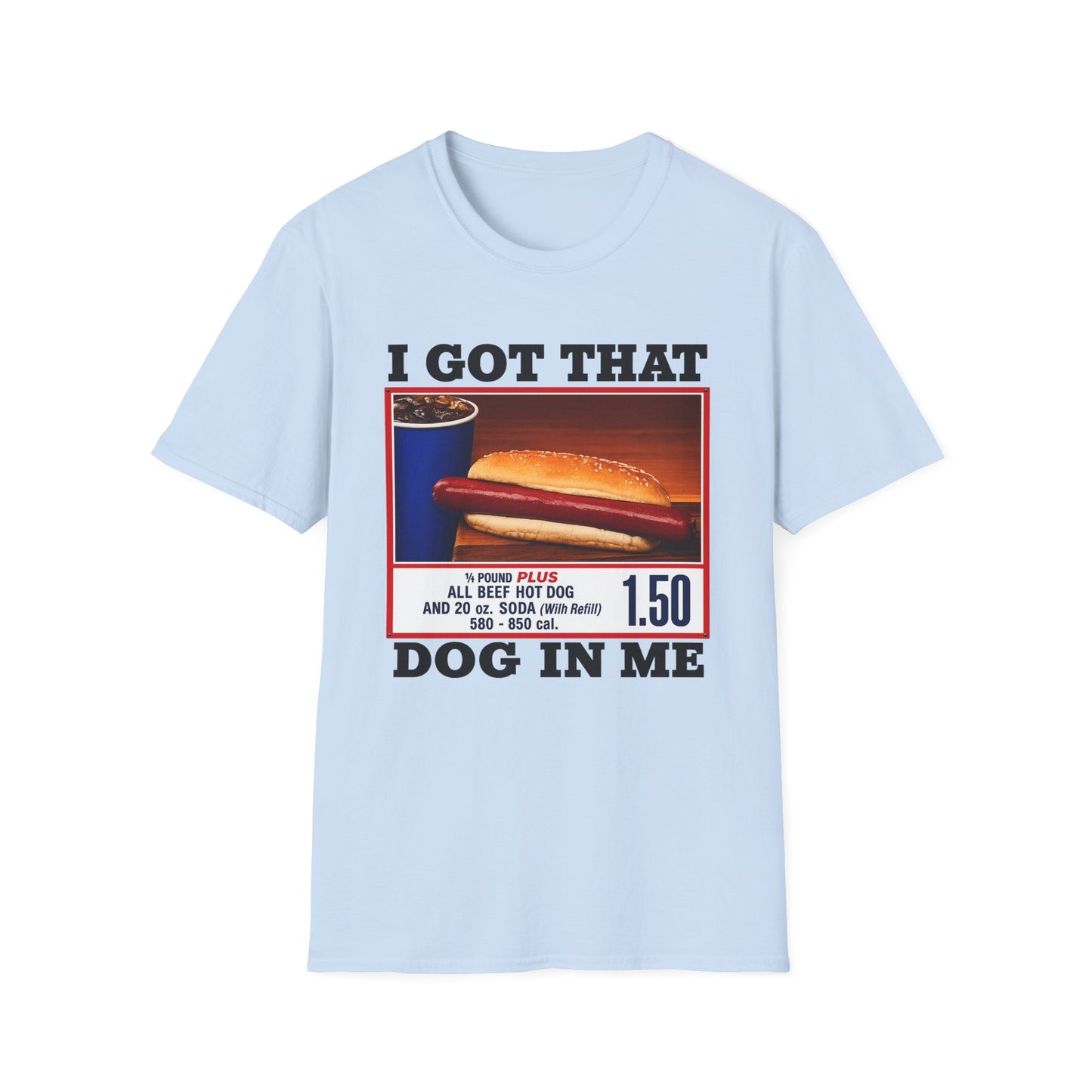 T-Shirt — 'I Got That Kirkland Hot Dog' Vintage Grocery Graphic Tee