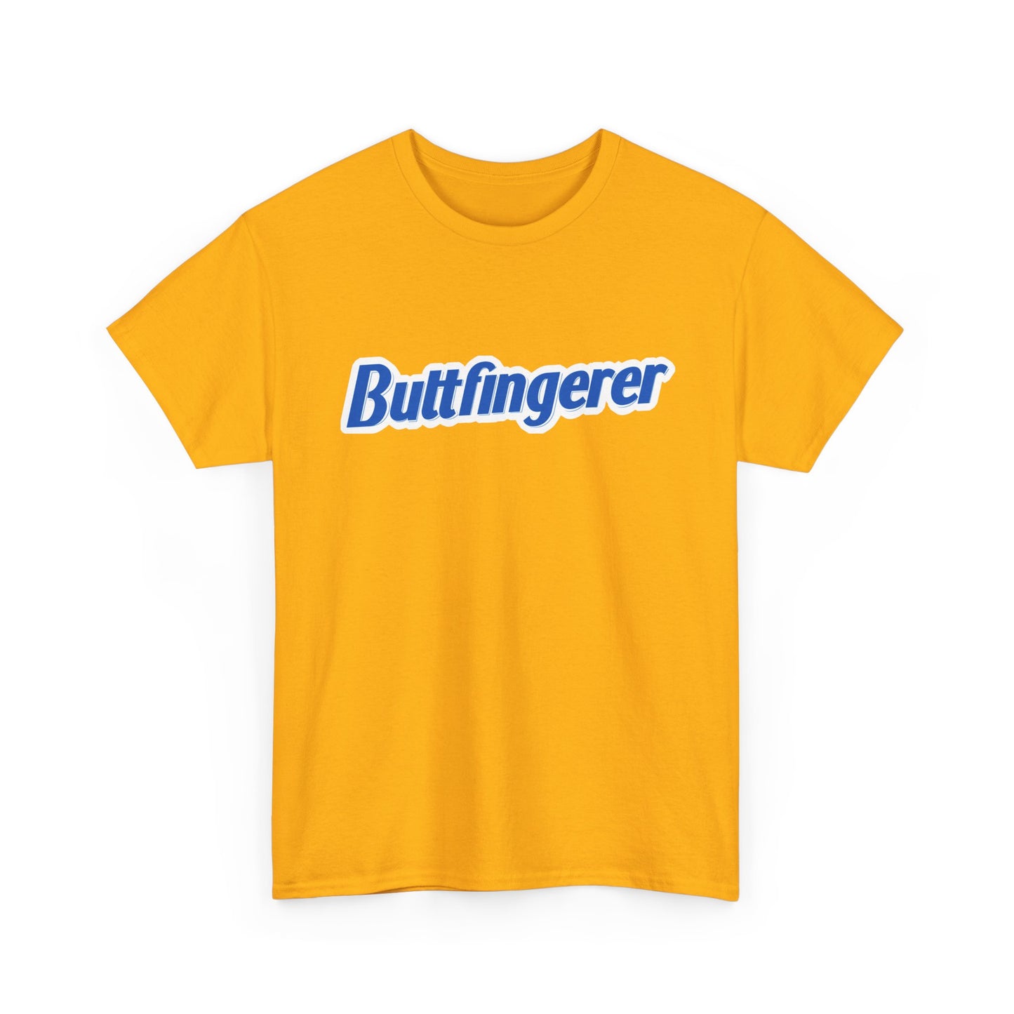 Buttfingerer Graphic Tee — Funny Retro Logo T-Shirt