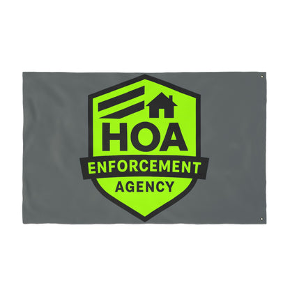 HOA Enforcement Agency Double Sided Flag