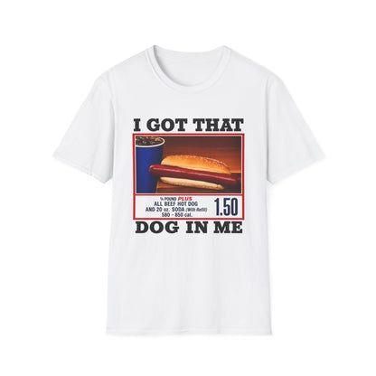 T-Shirt — 'I Got That Kirkland Hot Dog' Vintage Grocery Graphic Tee