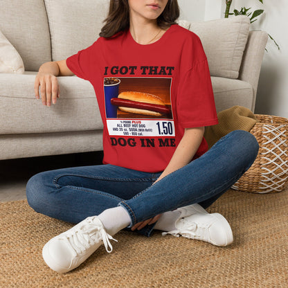 T-Shirt — 'I Got That Kirkland Hot Dog' Vintage Grocery Graphic Tee