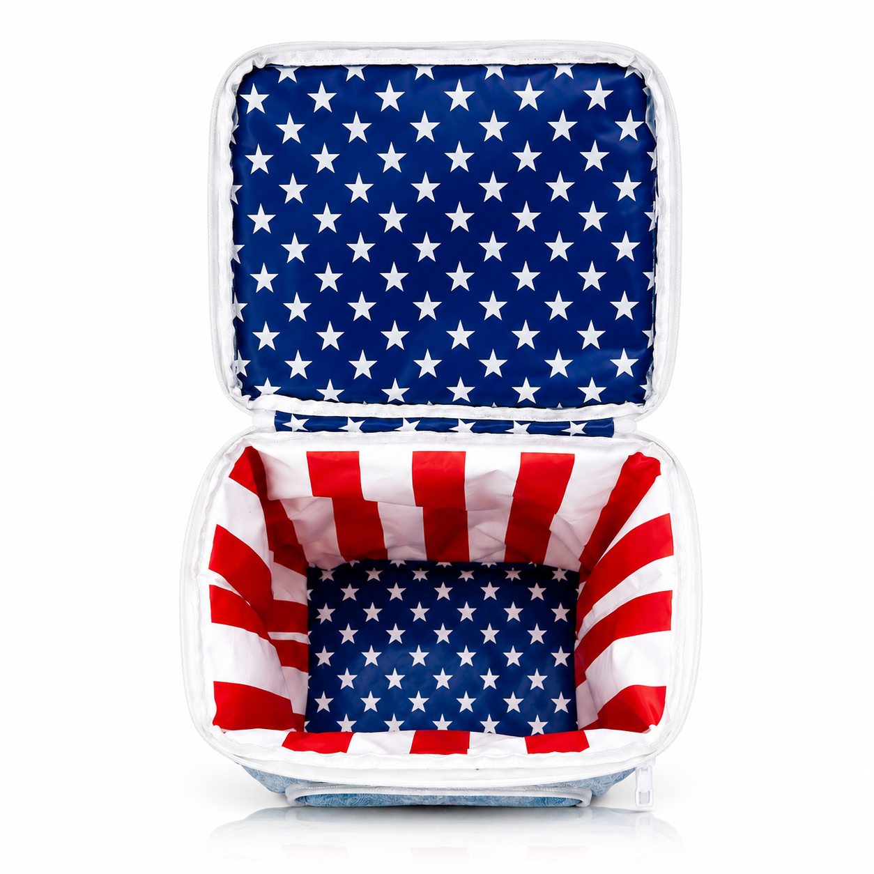 American Denim Backpack Cooler