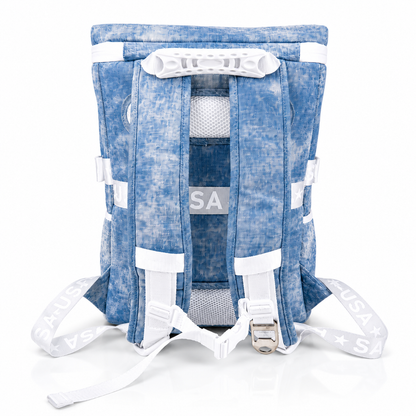 American Denim Backpack Cooler