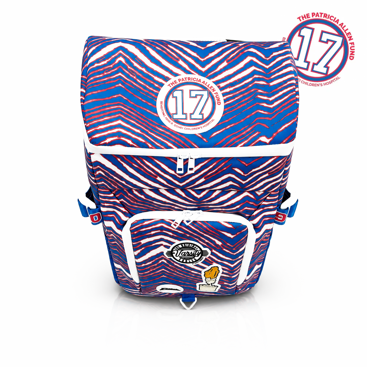 Buffalo Backpack Cooler - Patricia Allen Fund x Zubaz