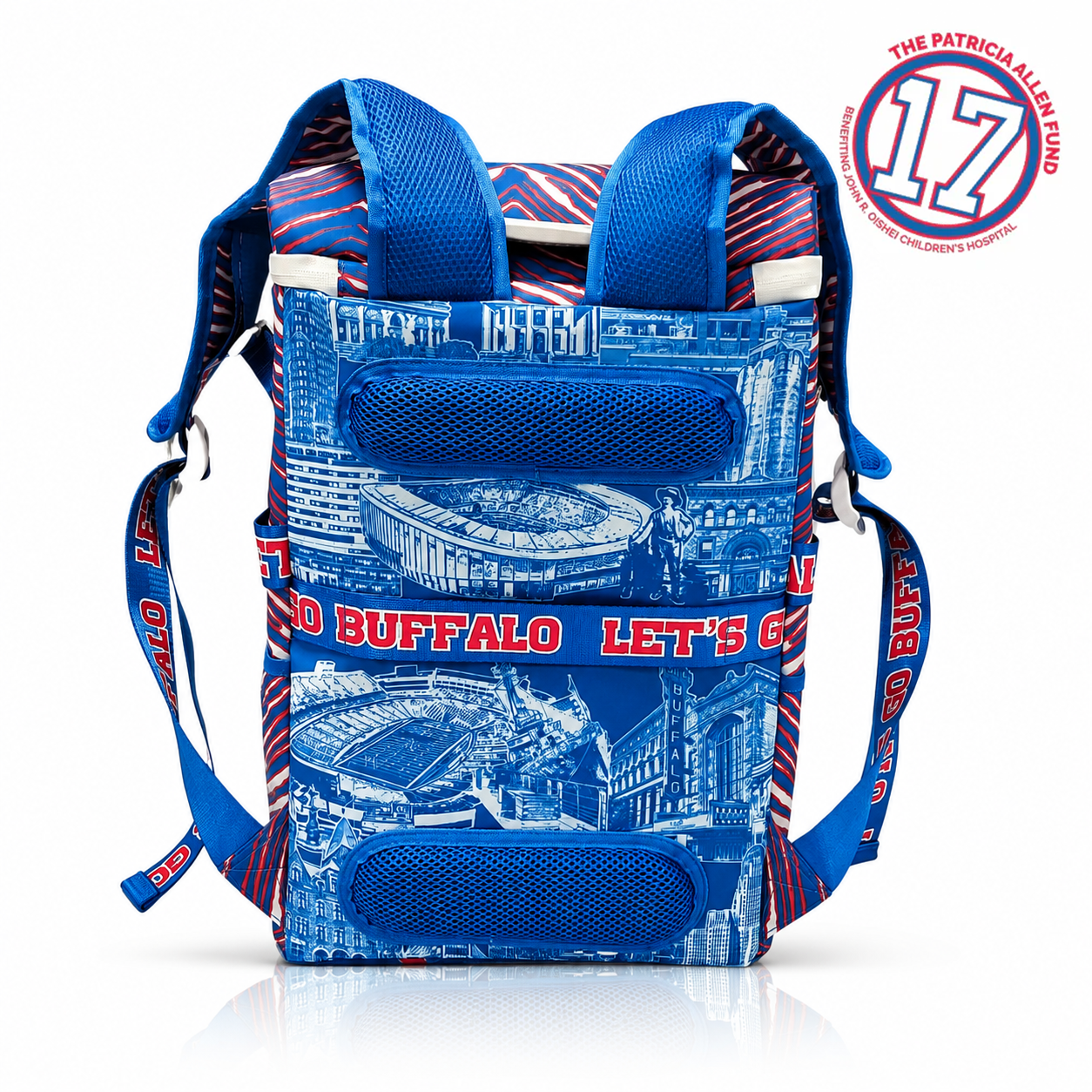 Buffalo Backpack Cooler - Patricia Allen Fund x Zubaz