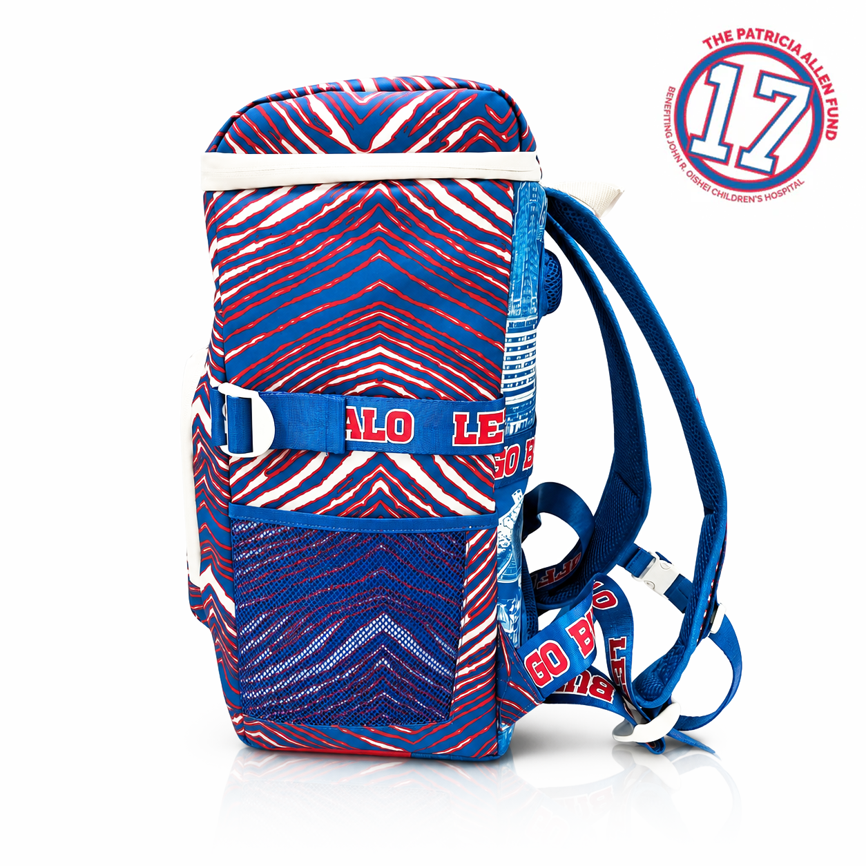 Buffalo Backpack Cooler - Patricia Allen Fund x Zubaz