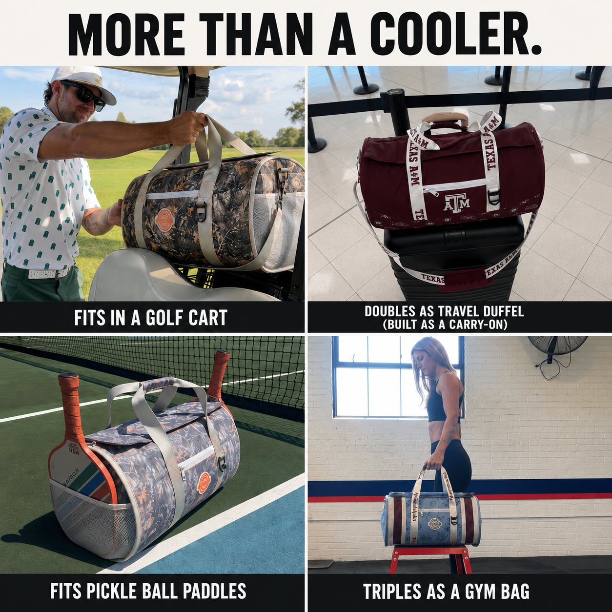 St Louis Baseball Duffel Cooler