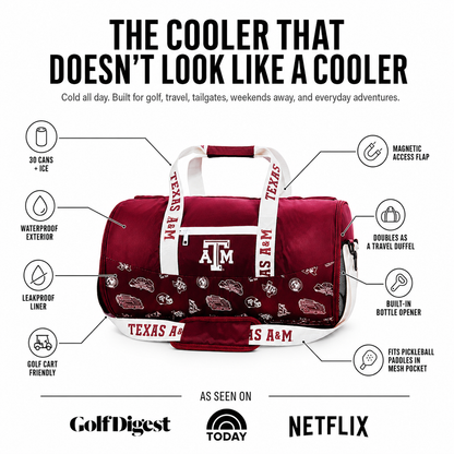 Texas A&M University Duffel Cooler