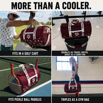 Texas A&M University Duffel Cooler
