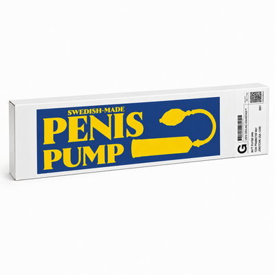 Swedish-Made Penis Pump Prank Package Tube