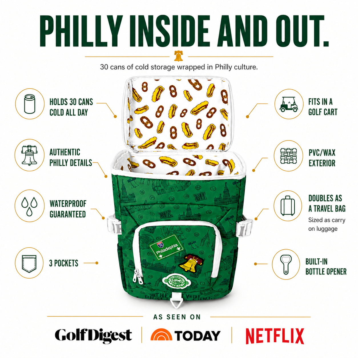 Philadelphia Backpack Cooler