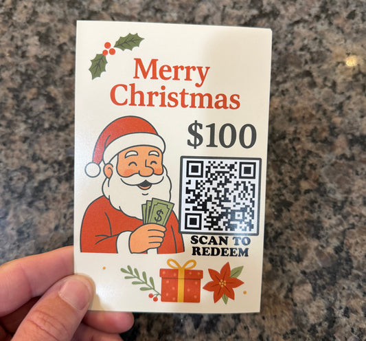 $100 Gift Card Moan Prank Christmas