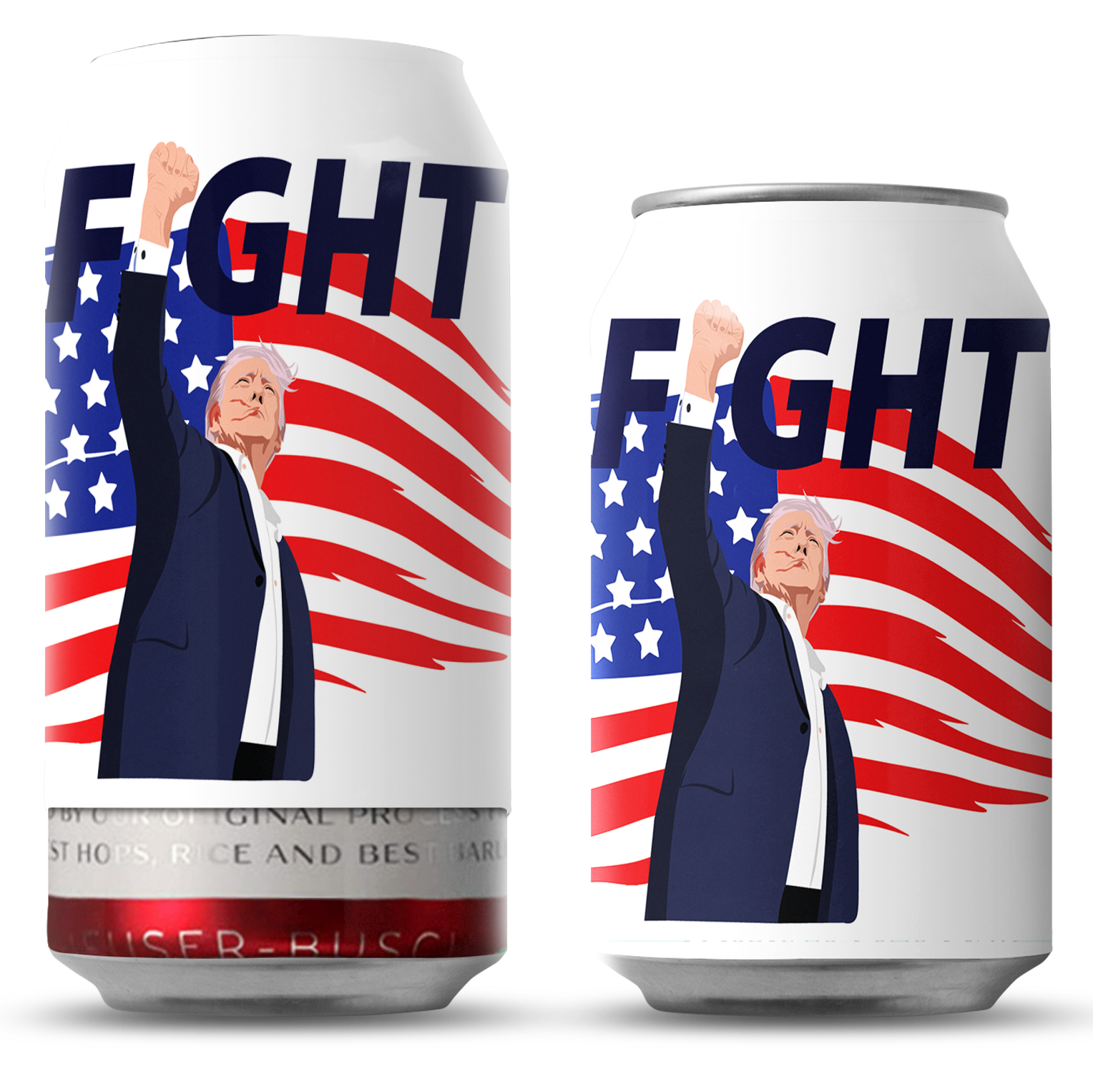 FIGHT Beersy Silicone Sleeve Hide-a-Beer Can Cooler