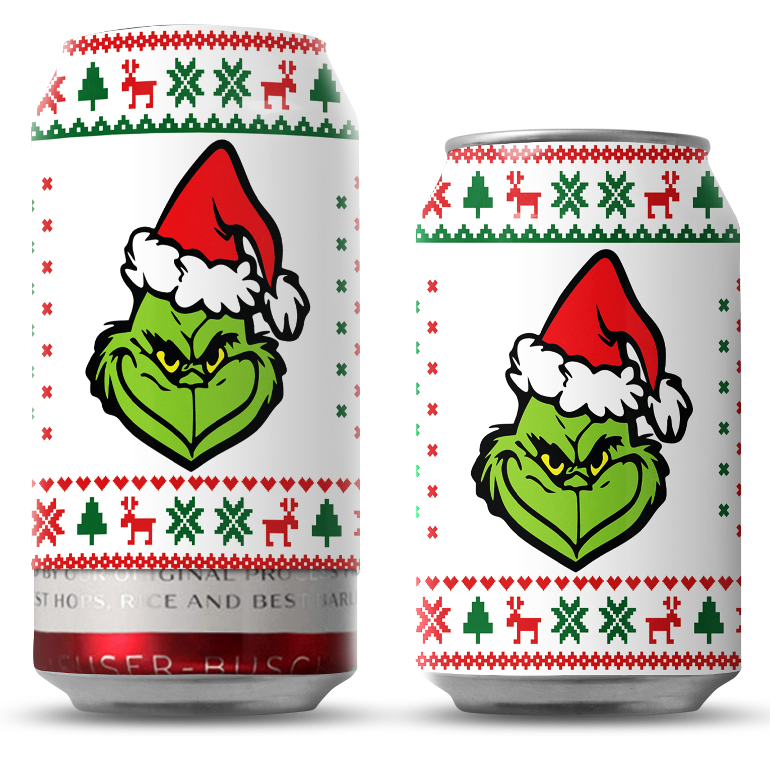 Christmas Beersy Can Covers (GLOW IN THE DARK)