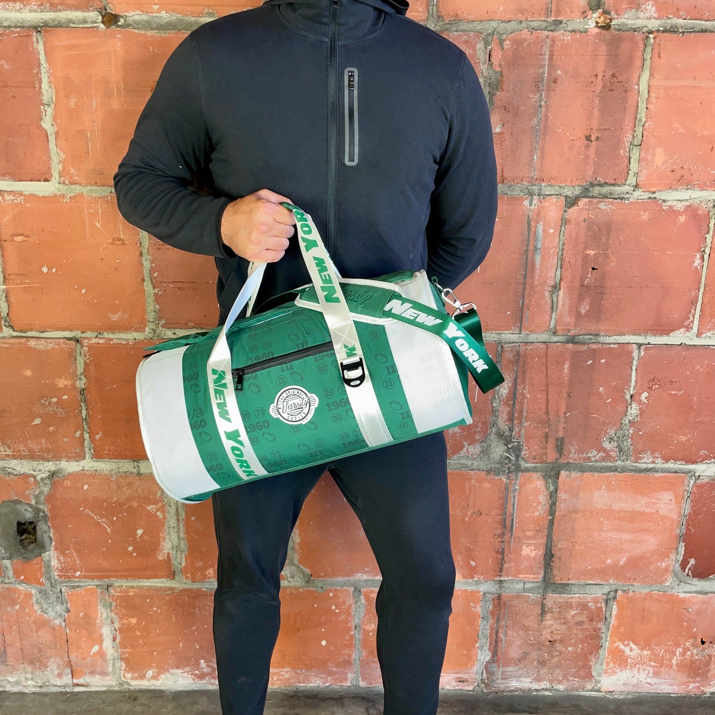 New York Duffel Cooler - Green