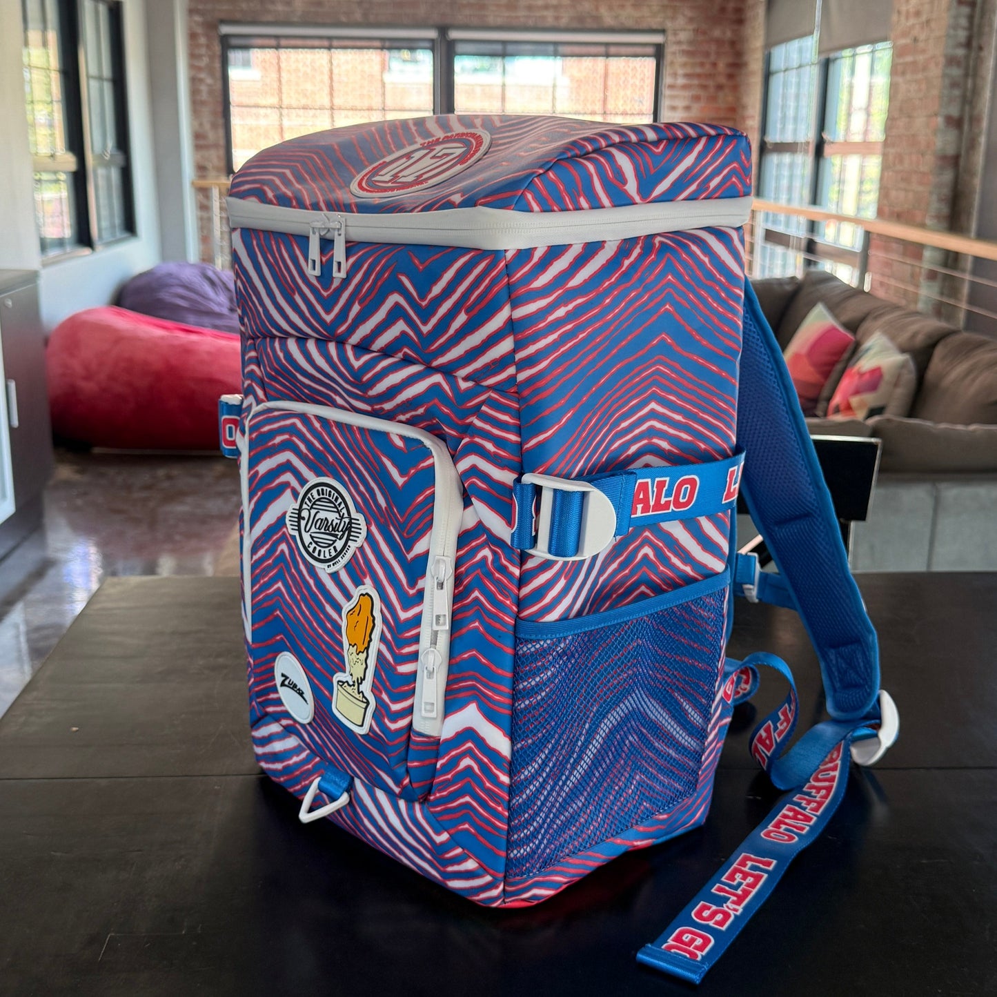 Buffalo Backpack Cooler - Patricia Allen Fund x Zubaz
