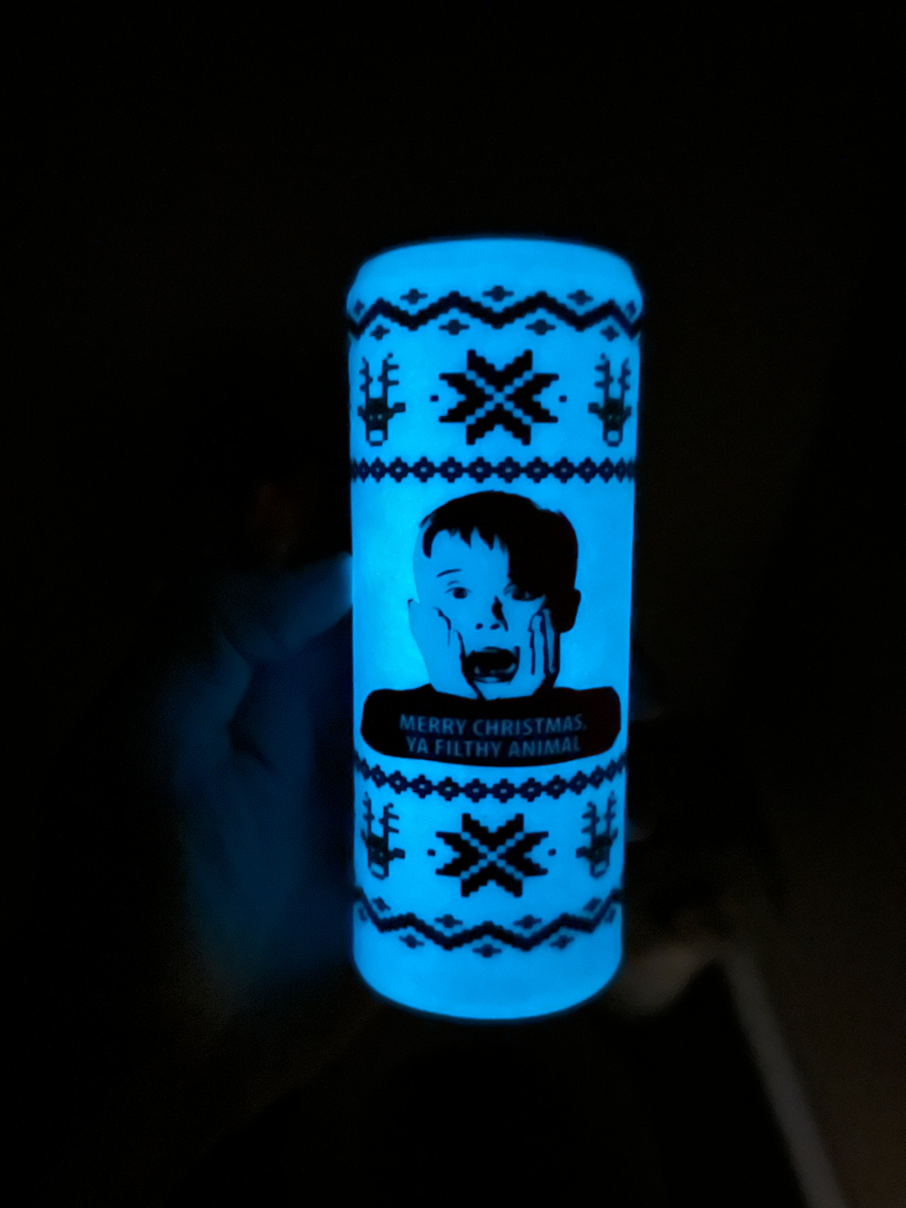 Christmas Beersy Can Covers (GLOW IN THE DARK)