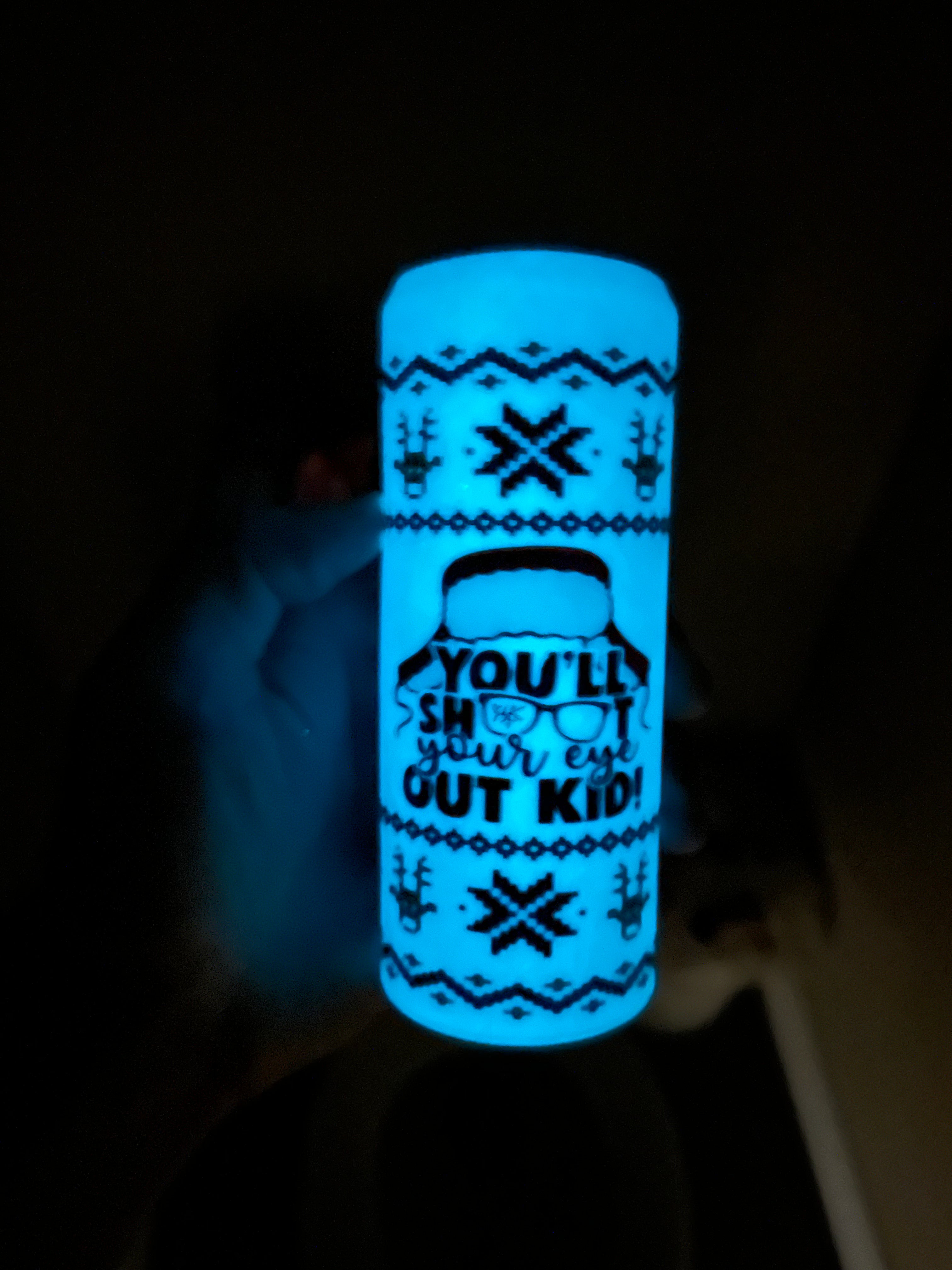 Christmas Beersy Can Covers (GLOW IN THE DARK)