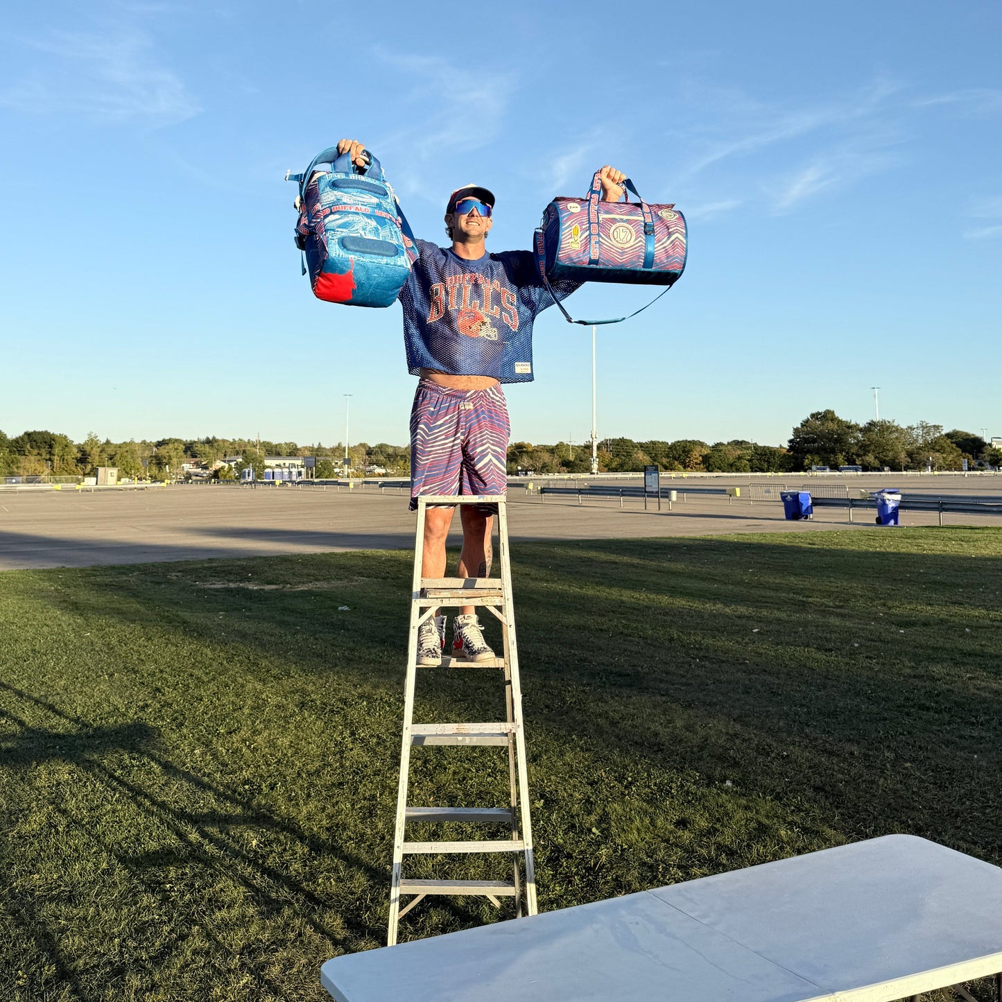 Buffalo Backpack Cooler - Patricia Allen Fund x Zubaz