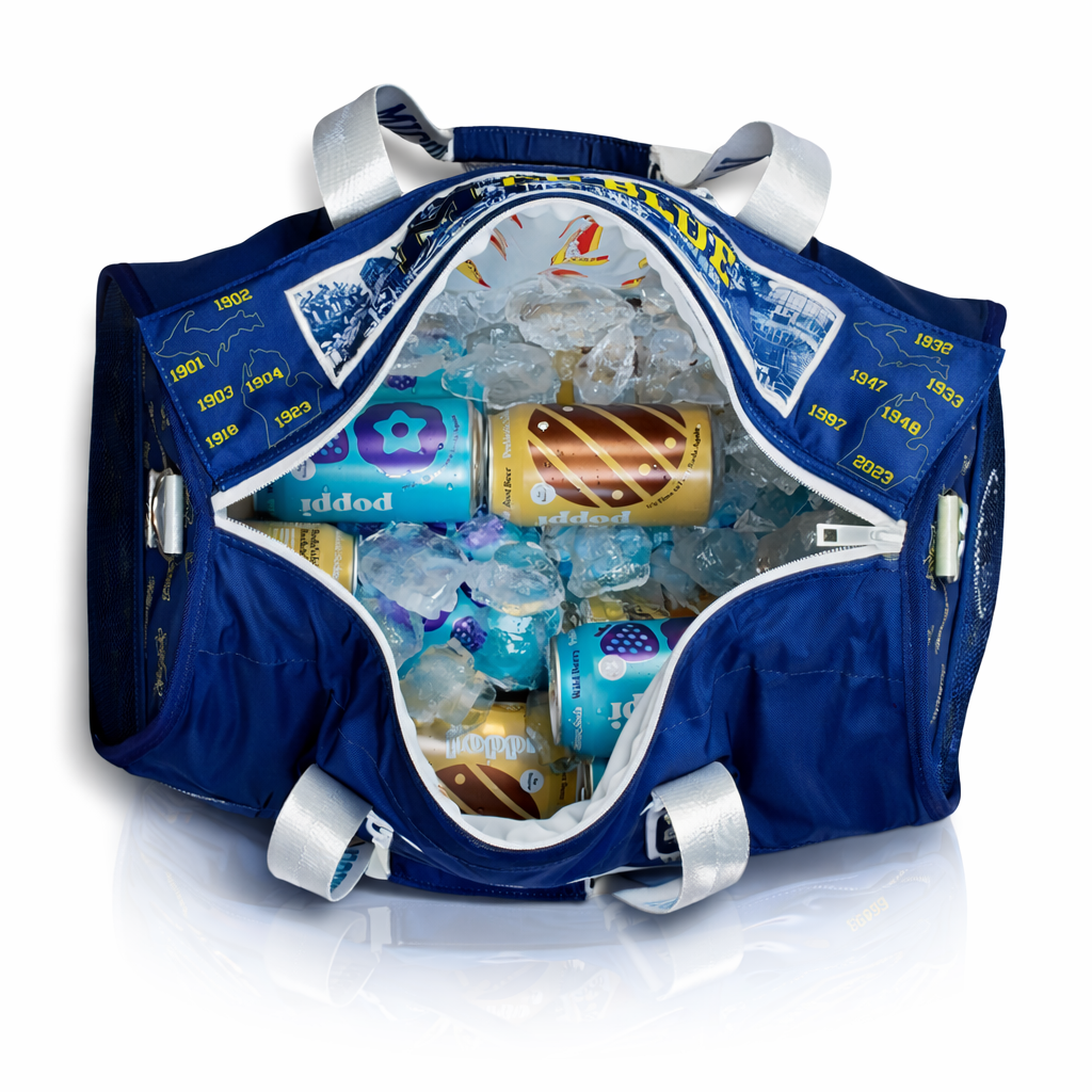 University of Michigan Duffel Cooler