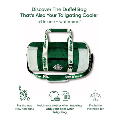 New York Duffel Cooler - Green