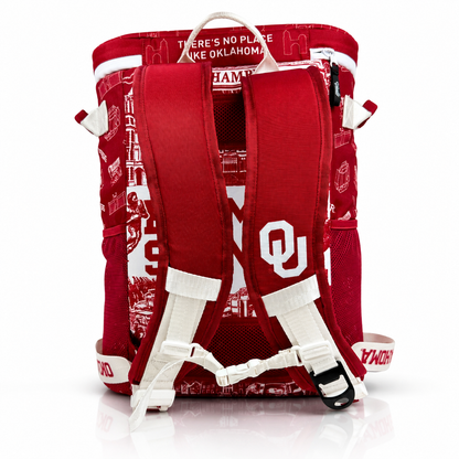 University of Oklahoma Backpack Cooler