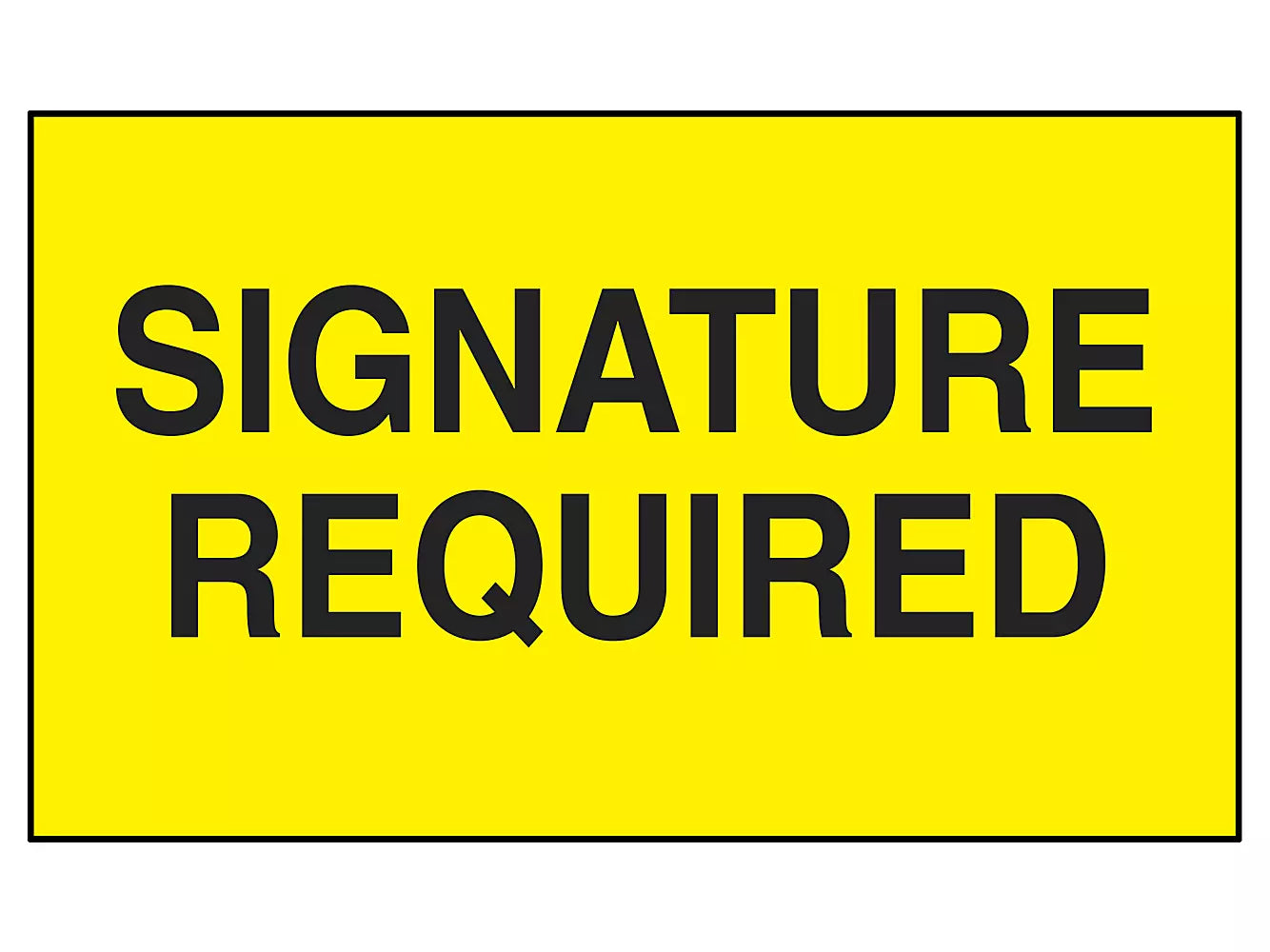 Make Package Signature Required