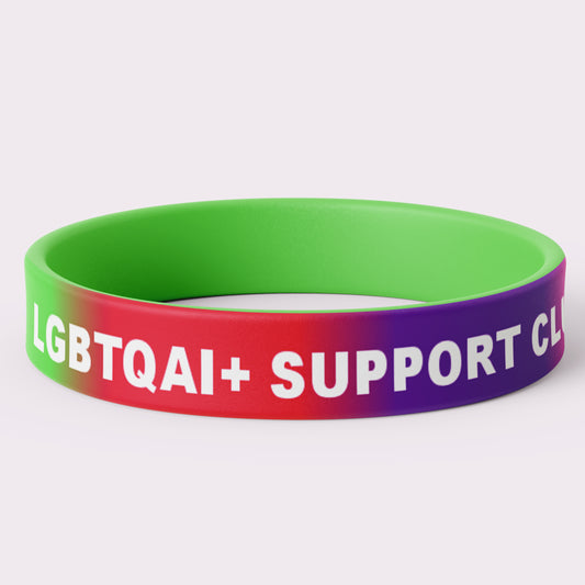 LGBTQAI+ Support Club Prank Wristband