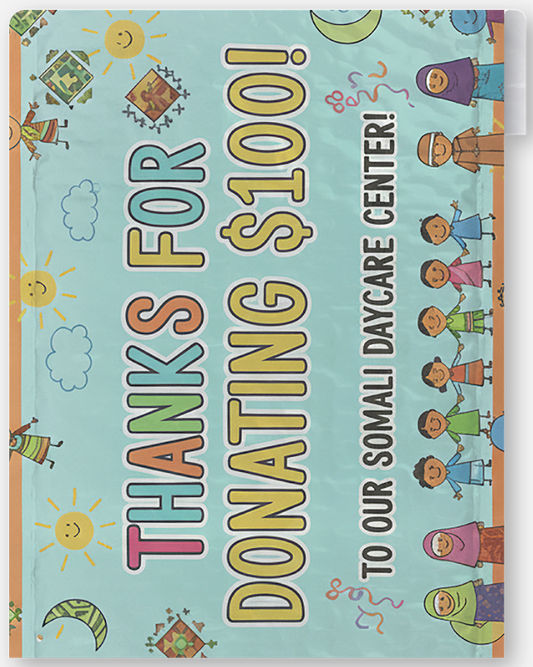 Somali Daycare Donation Prank Package